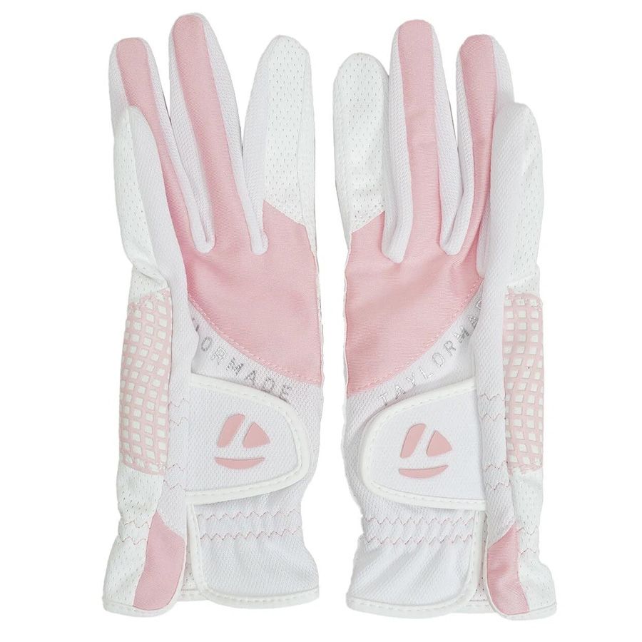 Cặp găng tay golf nữ T-ICE 2.0 2WSGL-UN156 WHITE/PINK U26238 | TaylorMCặp găng tay golf nữ T-ICE 2.0 2WSGL-UN156 WHITE/PINK U26238 | TaylorMade