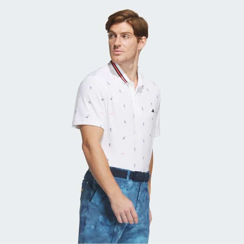 Áo golf nam tay ngắn Play Green Monog IN9047 | Adidas