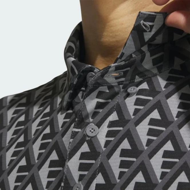 Áo golf nam tay ngắn Ess Aop IN9041 | Adidas