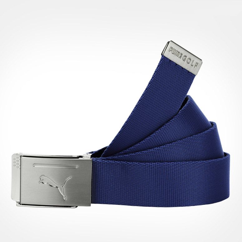 Thắt lưng golf dù 2 mặt nam Reversible Web Belt 053537 | PumaPeacoat