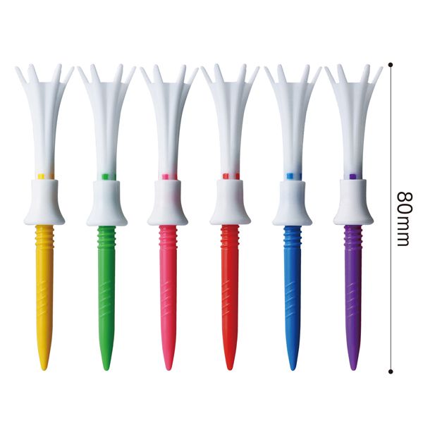 Tee golf Xoáy Tomahawk Long 80mm TE 500 Japan | Daiya
