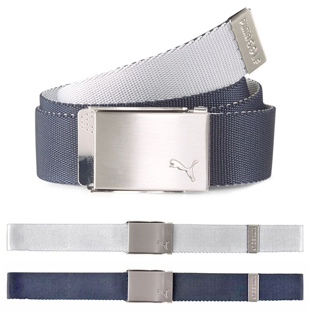 Thắt lưng 2 mặt Reversible Web Belt 054044-02 Đen/Xám | Puma