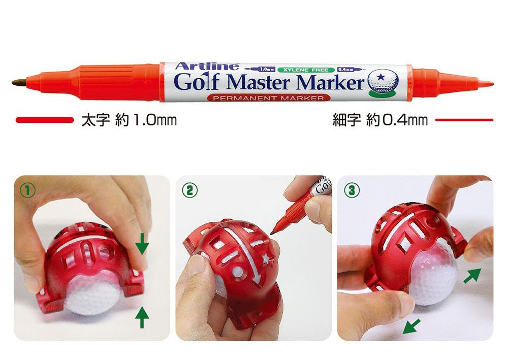 Thiệt bị vẽ line lên bóng Art Line Golf Master Marker AS-220 | Daiya