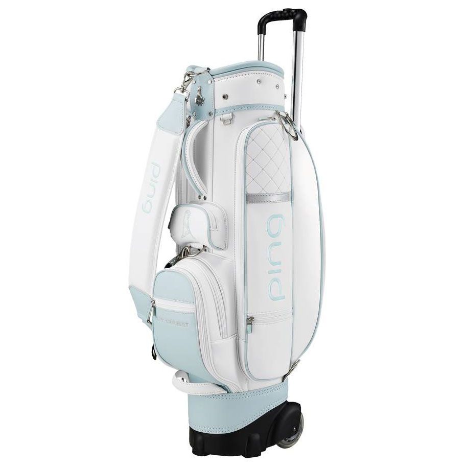 Túi gậy golf có bánh xe và tay kéo 2022 SC Q1 100450 | PINGTúi gậy golf có bánh xe và tay kéo 2022 SC Q1 100450 | PING