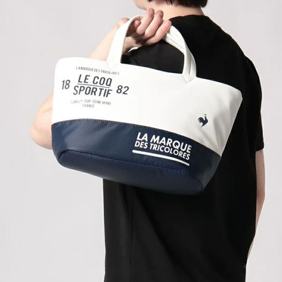 Túi golf cầm tay nữ QQBVJA42V-WH00 Le Coq Sportif