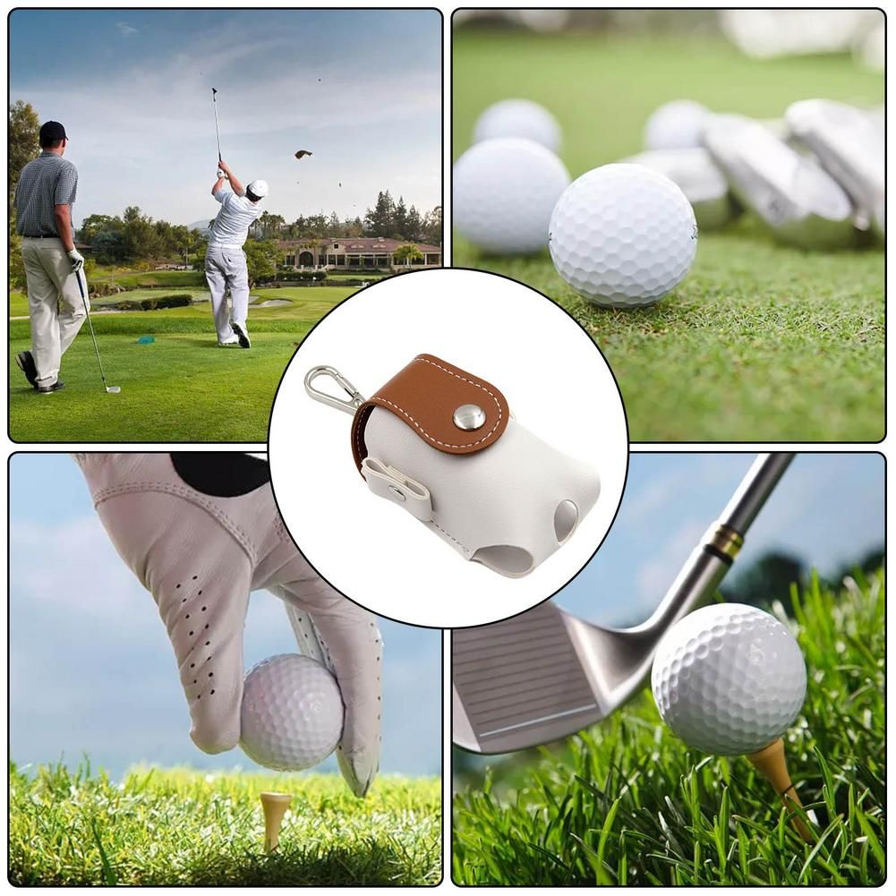 Túi đựng phụ kiện golf bằng da PU size mini | OEM