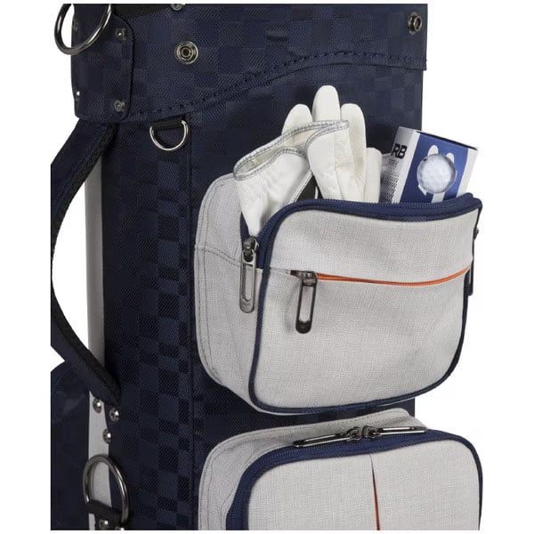 Túi gậy golf 5LJC230114 FD (FUTURAL DESIGN) CART BAG WHITE/NAVY 2.2kg