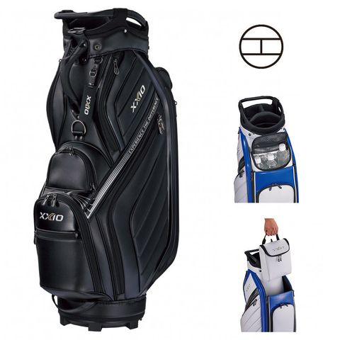 Túi gậy golf cart bag GGC-X139 3.8kg màu Đen có túi giữ nhiệt rời | XXIO