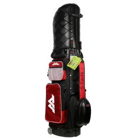 Túi gậy golf form cứng có bánh xe 9039-01 BLACK/RED | Stan