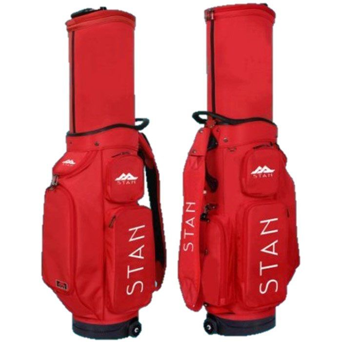 Túi gậy golf form cứng có bánh xe 95088 kèm áo trùm travel cover | Sta