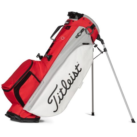 Túi gậy golf Stand bag PLAYERS 4 PLUS RED/WHITE/GRAY TB21SX1-612 | Titleist