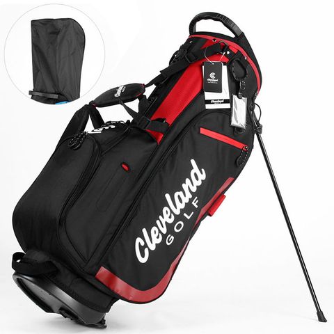 Túi gậy stand bag GGC-19019i màu đen-đỏ 2.2 kg | Cleveland