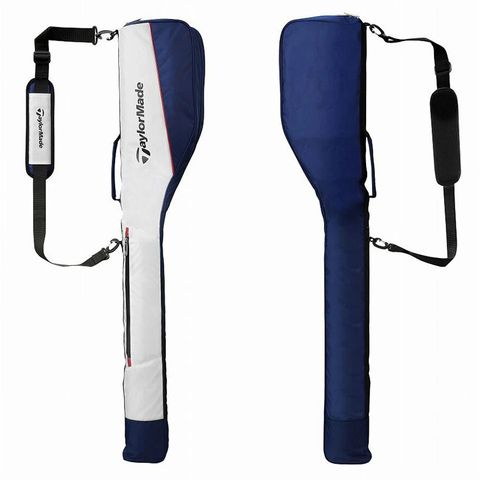 Túi gậy tập gậy golf N92910 Trắng Xanh viền đỏ | Tranning golf bag 2MSCC-TD276 | Taylor Made