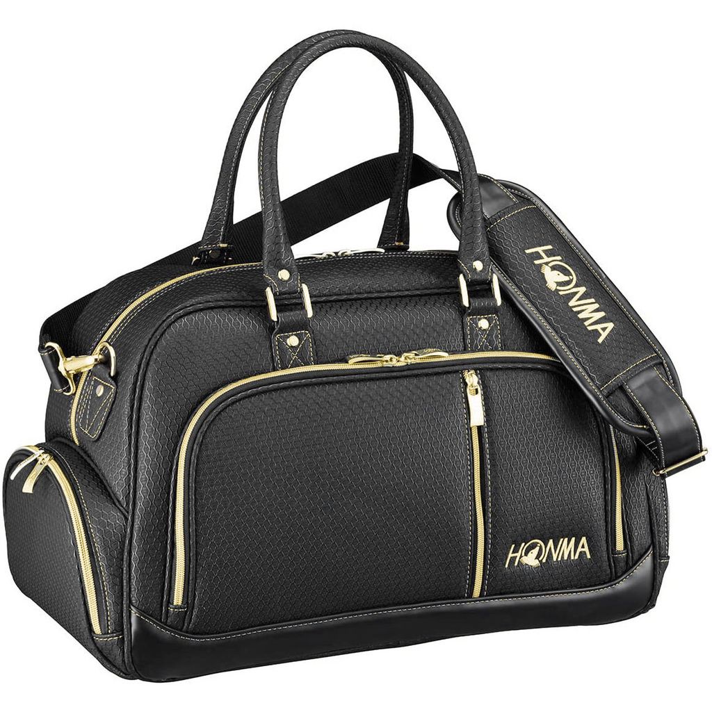 Túi xách golf BB12020 da đen | HONMA