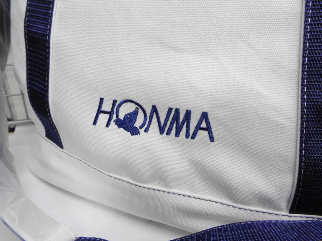 Túi golf xách tay Tote BB 1909 Cotton Trắng hiệu HONMA