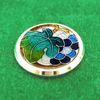 Ball marker Kim loại phủ gốm Cloisonne thủ công cao cấp Nhật Bản ANDO