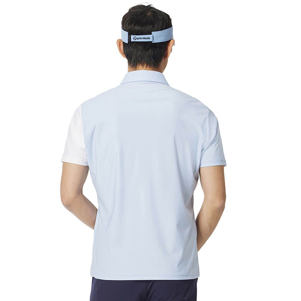 Áo golf nam tay ngắn 2MSPO-UN631 CHAMBRAY M13200 | TaylorMade