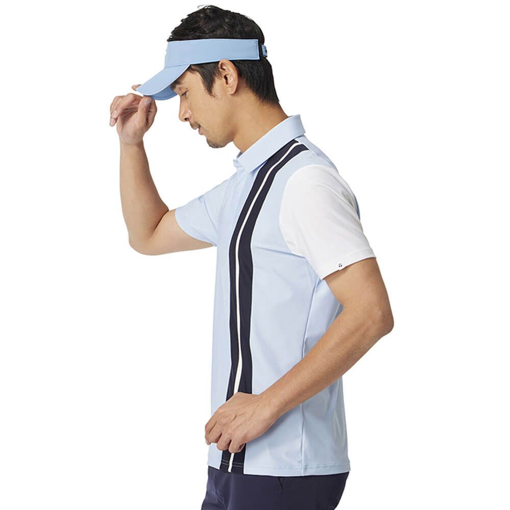 Áo golf nam tay ngắn 2MSPO-UN631 CHAMBRAY M13200 | TaylorMade