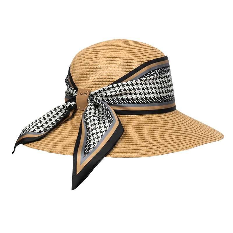 Mũ rộng vành nữ Ladies' Straw Hat (Brown) GAH-21084i | XXIO