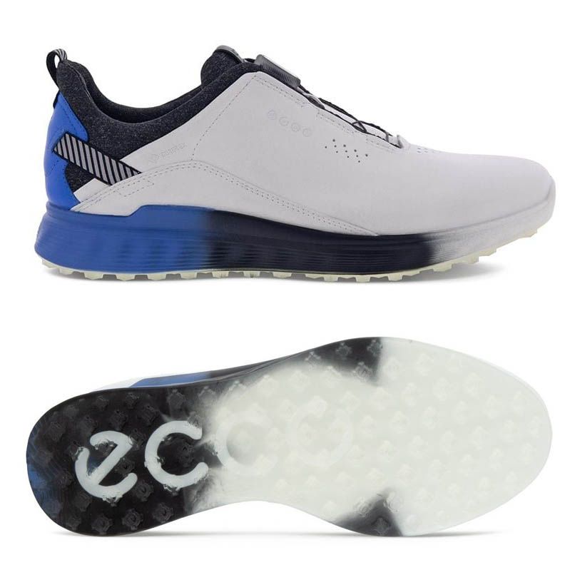 Giày golf nam S-THREE BOA | ECCO | Tặng 1 dù golf 1m5