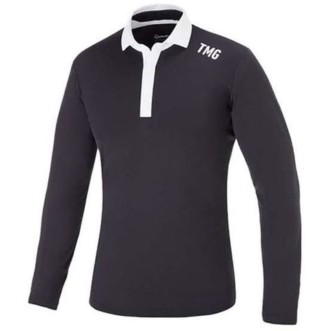 Áo golf tay dài nam 2MFPO-TB752 BK N92017 | Men's Golf Long Sleeve PolosTaylorMade