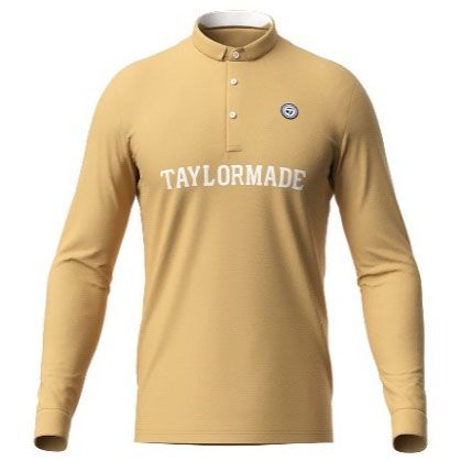 Áo golf tay dài nam 2MFPO-TD445 BE N87369 | Men's Golf Long Sleeve PolosTaylorMade