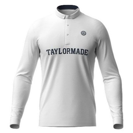 Áo golf tay dài nam 2MFPO-TD445 WH N87367 | Men's Golf Long Sleeve Pol