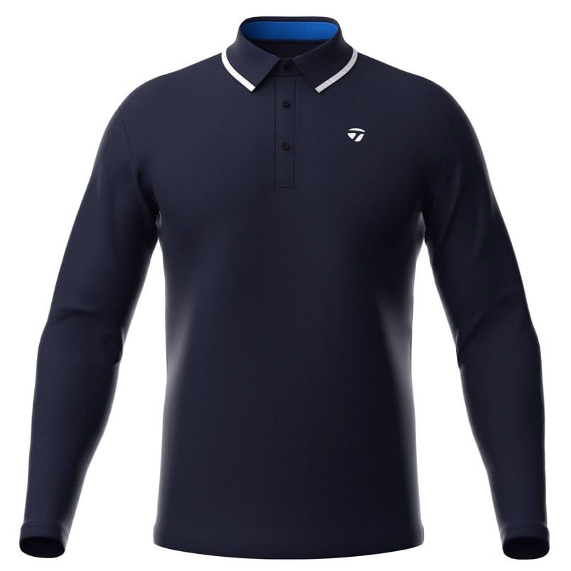 Áo golf tay dài nam 2MSPO-TJ177 NV N97099 | Men's Golf Long Sleeve Pol