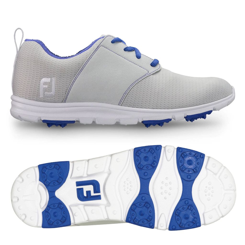 Giày golf nữ HF ENJOY LT GREY/PERIWINKLE 95708 Wide | FootJoy