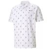 Áo golf nam tay ngắn PUMA 59943301 MATTR Moving Day Polo Bright white