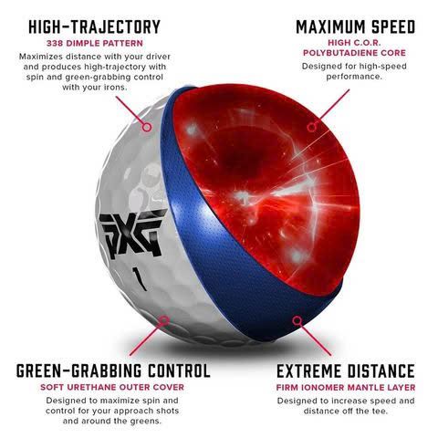 Hộp 12 bóng golf Xtreme Premium | PXG | ƯU ĐÃI TẶNG KÈM
