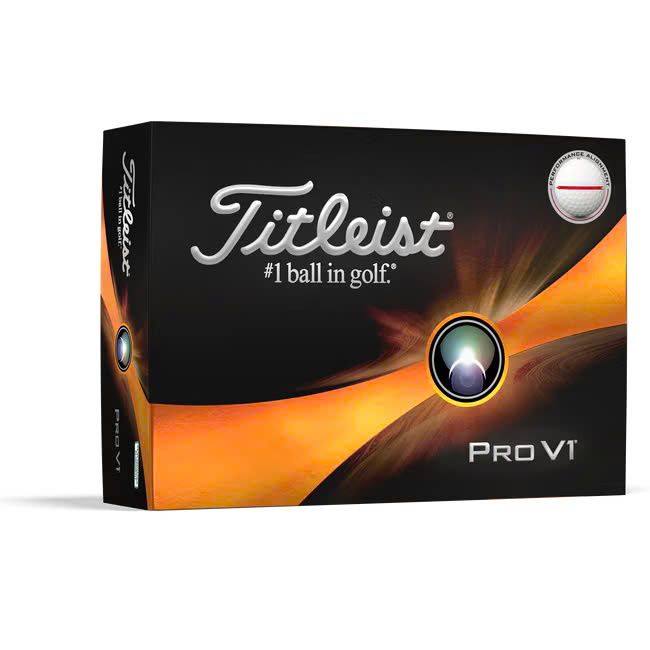 Hộp 12 bóng golf Pro V1 2023 White | Titleist