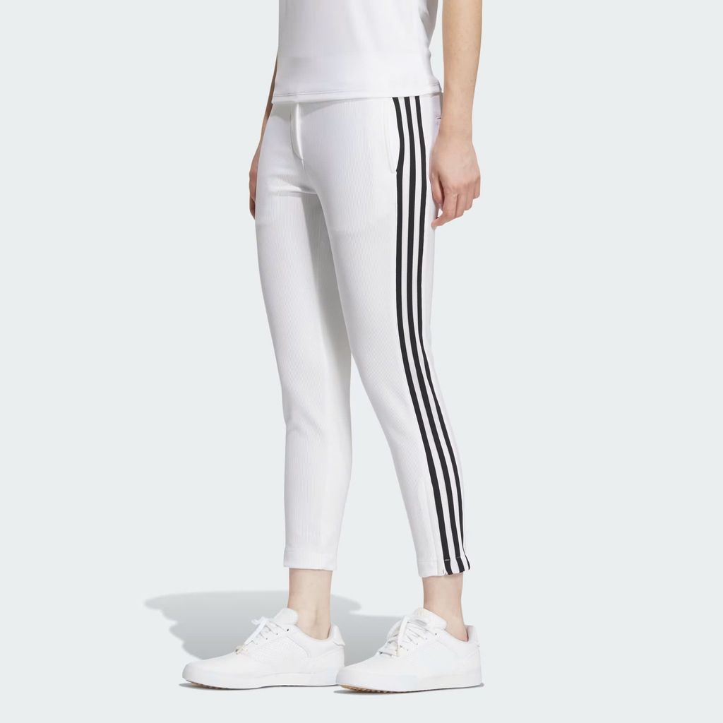 Quần dài golf nữ W 3St Pt 7/8 White IK9789 | ADIDAS