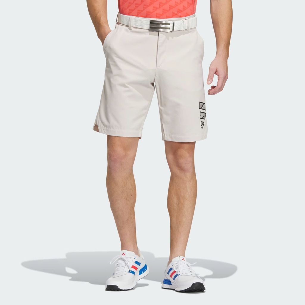 Quần shorts golf nam 10-Inch Shorts Alumin/Alumin IN6565 | ADIDAS