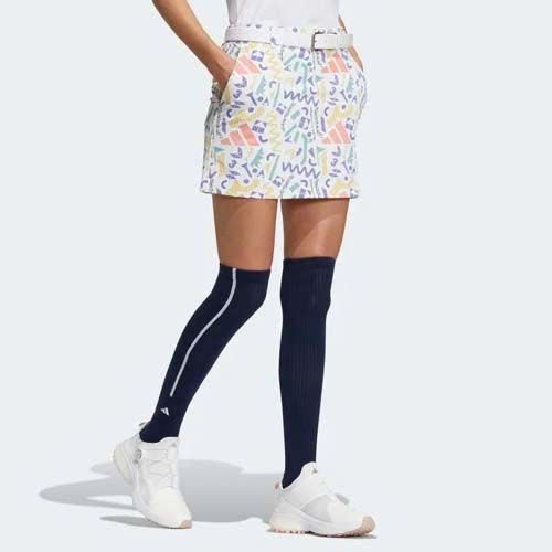 Váy golf nữ W ESS AOP SKIRT WHITE HS6988 | ADIDAS