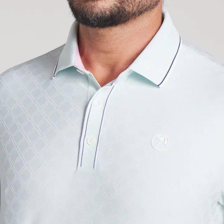 Áo golf nam tay ngắn PUMA X AP Tipped Jacquard Polo 63017902 | PUMA