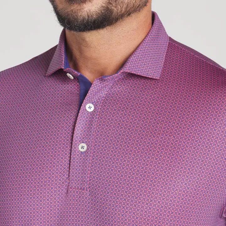 Áo golf nam tay ngắn MATTR Tile Polo 62882302 | PUMA