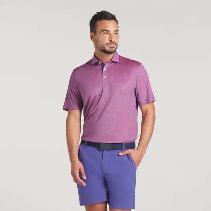Áo golf nam tay ngắn MATTR Tile Polo 62882302 | PUMA