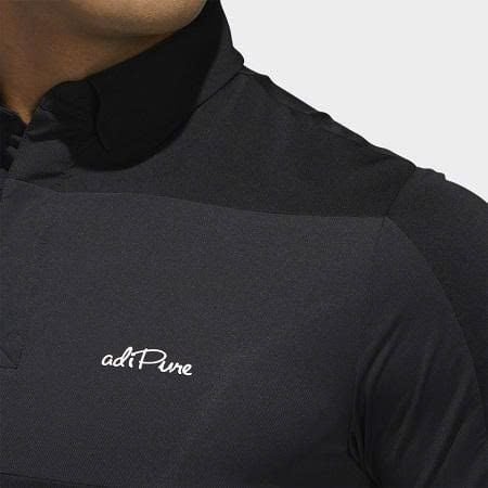 Áo golf nam tay ngắn Adipure Black FJ1759 | Adidas