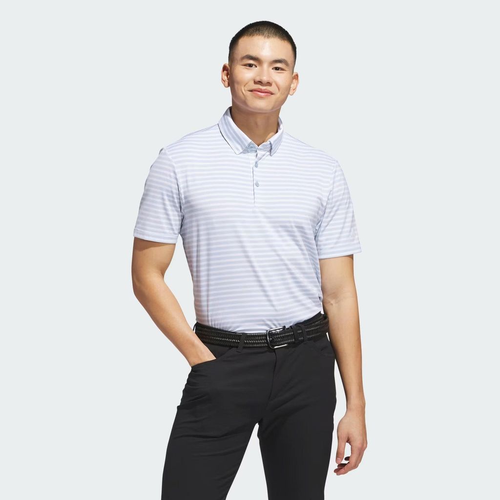 Áo golf nam tay ngắn Ultimate365 Stripe Wonder Blue / White JP0475 | A