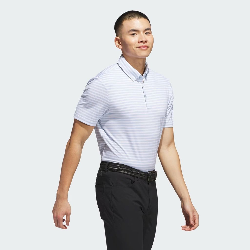 Áo golf nam tay ngắn Ultimate365 Stripe Wonder Blue / White JP0475 | A
