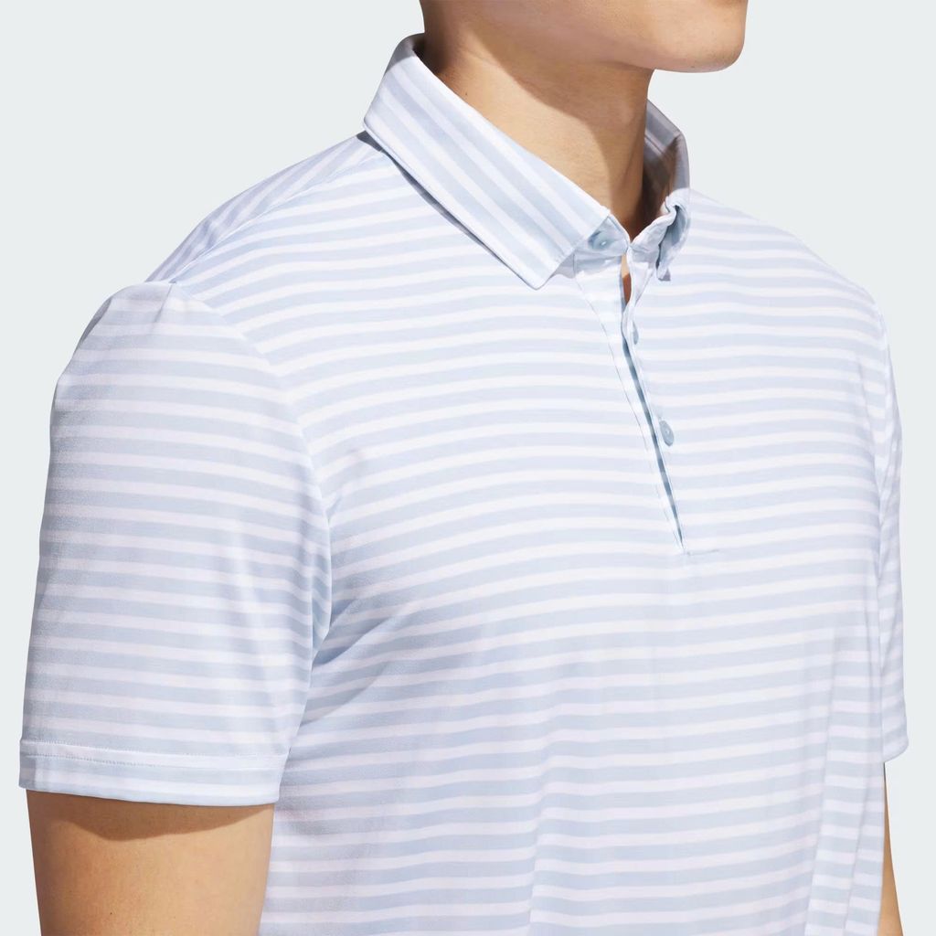 Áo golf nam tay ngắn Ultimate365 Stripe Wonder Blue / White JP0475 | A