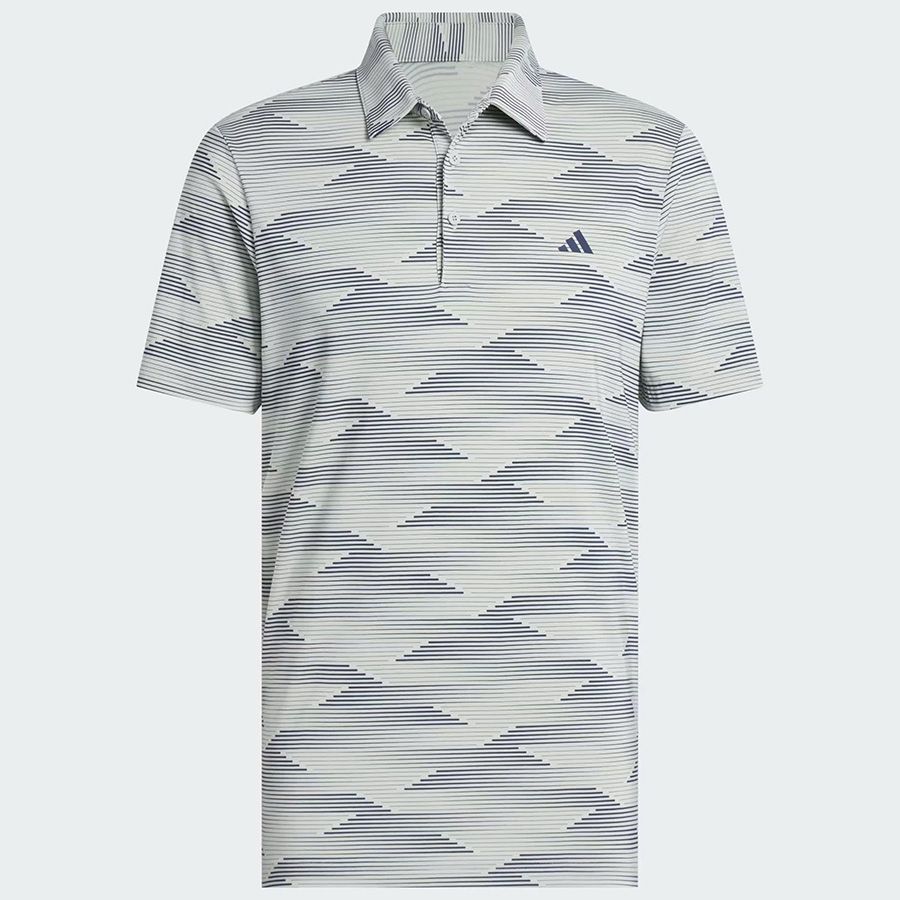 Áo golf nam tay ngắn Speed Ultimate365 Wonder Silver / Collegiate NavyÁo golf nam tay ngắn Speed Ultimate365 Wonder Silver / Collegiate Navy JF9008 | Adidas