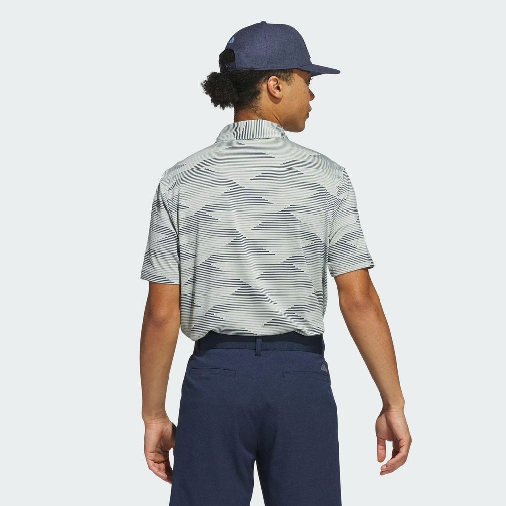 Áo golf nam tay ngắn Speed Ultimate365 Wonder Silver / Collegiate Navy