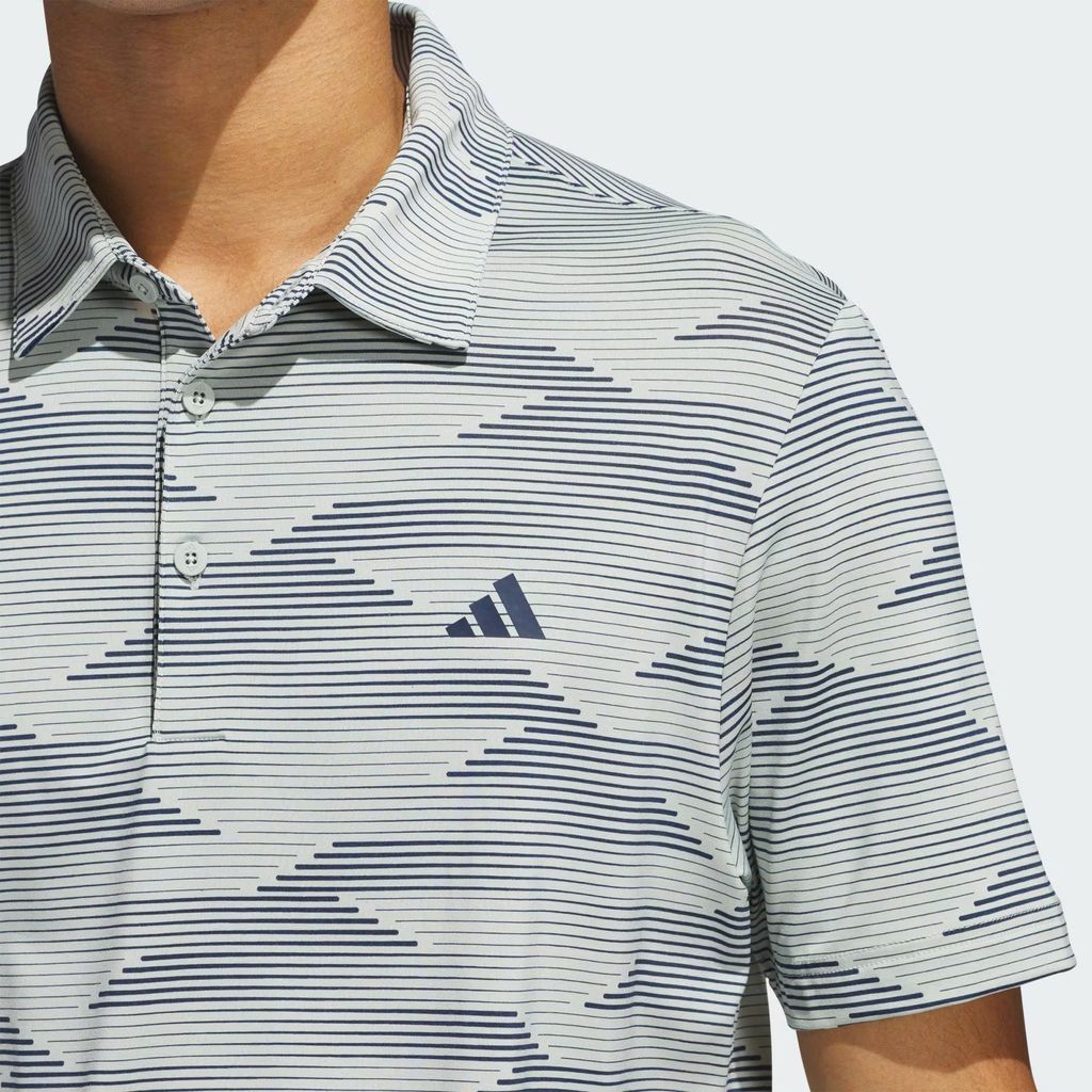 Áo golf nam tay ngắn Speed Ultimate365 Wonder Silver / Collegiate Navy