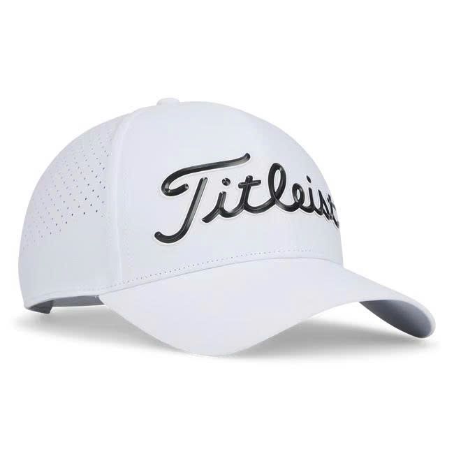Nón kết golf nam PLAYERS TECH WHITE/BLACK TH24APT-10 | Titleist