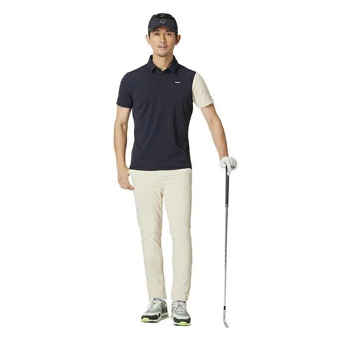 Áo golf nam tay ngắn 2MSPO-UN618 BLACK M13155 | TaylorMade