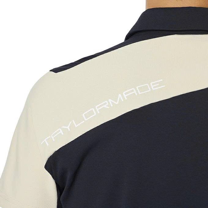 Áo golf nam tay ngắn 2MSPO-UN618 BLACK M13155 | TaylorMade