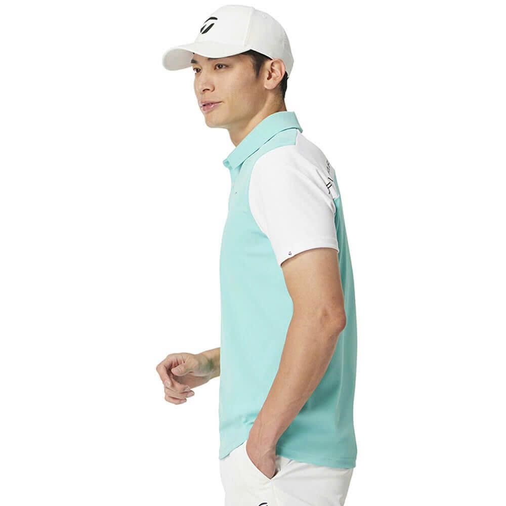 Áo golf nam tay ngắn 2MSPO-UN618 TURQUOISE M13156 | TaylorMade