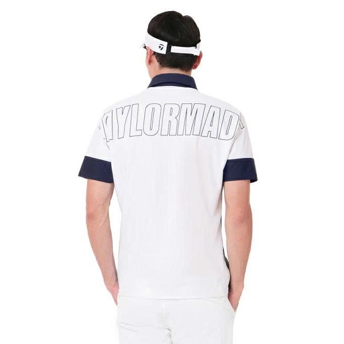Áo golf nam tay ngắn 2MSPO-TL419 WHITE M19601 | TaylorMade